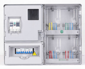 【E型4表插卡式半透明、 單相4位電表箱系列、 E型單相四表位】?jī)r(jià)格_廠家_圖片 -